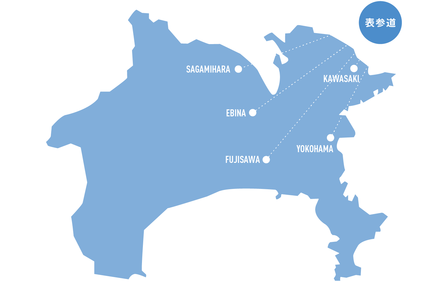 神奈川県地図